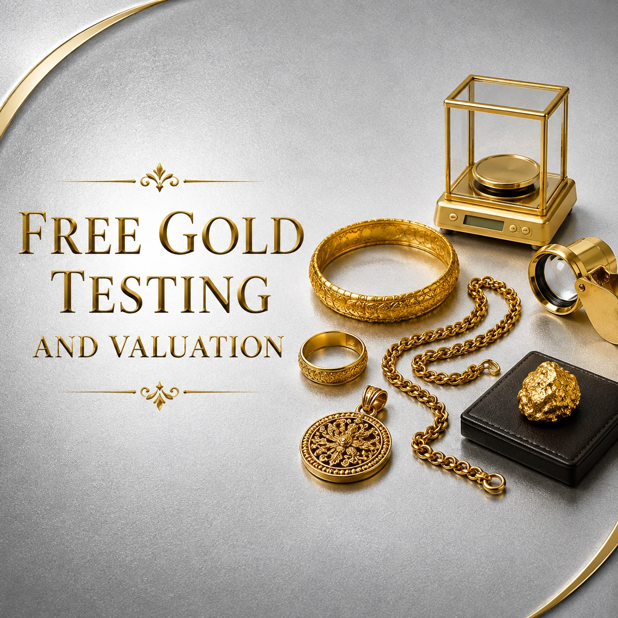 Free gold testing and valuation in Kohuwala